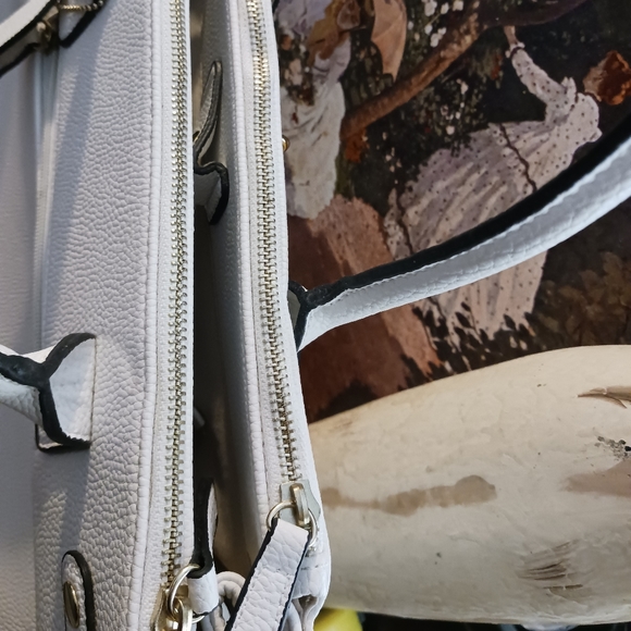 Dasein👜Leather Satchel Bag Gold Hardware,Leather Bag,Lock & 🔑 - Picture 3 of 16